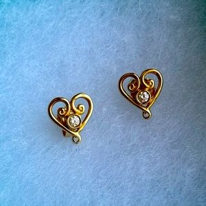 Tiffany Paolo Picasso Venezia Goldini heart stud earrings